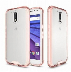 Husa Motorola Moto G4 Motorola Moto G4 Plus - Iberry Care Shockproof Roz 