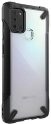 Husa Samsung Galaxy A21s - Ringke Fusion-X Negru 