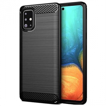 Husa Samsung Galaxy A71 - iberry Carbon Black 
