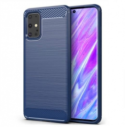 Husa Samsung Galaxy S20 Plus - iberry Carbon Blue 