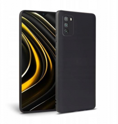 Husa Silicon Comaptibila cu Xiaomi Poco M3 - Tech-Protect Icon Black 