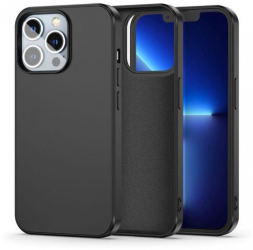 Husa Silicon Compatibila cu iPhone 14 Pro Tech-Protect Icon Negru 