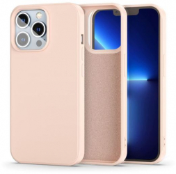 Husa Silicon Compatibila cu iPhone 14 Pro Tech-Protect Icon Roz 