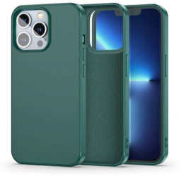 Husa Silicon Compatibila cu iPhone 14 Pro Tech-Protect Icon Verde 