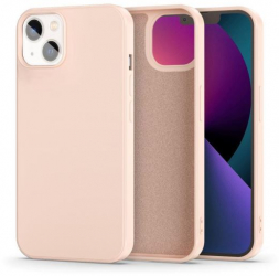 Husa Silicon Compatibila cu iPhone 14 Tech-Protect Icon Roz 