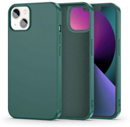 Husa Silicon Compatibila cu iPhone 14 Tech-Protect Icon Verde 