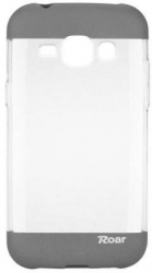 Husa Silicon Compatibila cu Samsung Galaxy J1 J120 2016 - Roar Plating Case Gri 