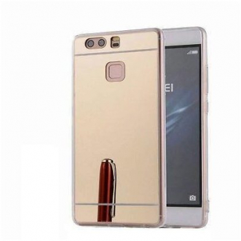 Husa Silicon Forcell Mirror Argintie Pentru Huawei P9 Plus 