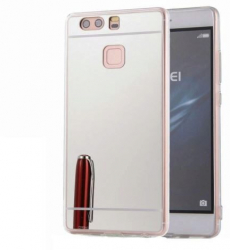 Husa Silicon Forcell Mirror Argintie Pentru Huawei P9 Plus 