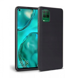 Husa Silicon Huawei P40 Lite - Tech-Protect Icon Black 
