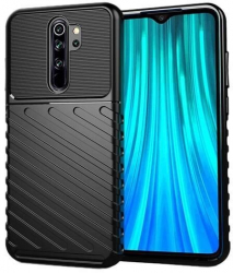 Husa Xiaomi Redmi Note 8 Pro - iberry Thunder TPU Flexibil Negru 