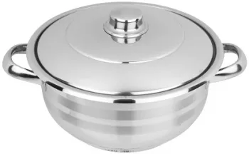Oala inox cu capac ZLN-7246 COCINERA diametru 22 cm capacitate 3 L 