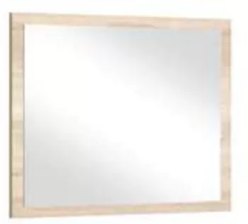 Oglinda mdf stejar artizanal Bafra 80x3x70 cm 