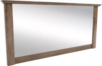 Oglinda perete rama mdf stejar lefkas Vilar 33x7x66 cm 