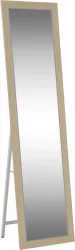Oglinda podea rama bej alb Asuel 40x150 cm 