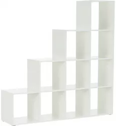 Raft pal alb Norah 139x33x144 cm 