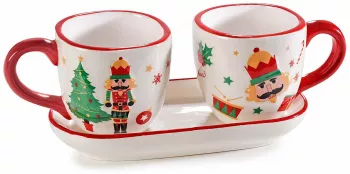 Set 2 cesti si tavita Spargatorul de Nuci 16x7.5 cm 