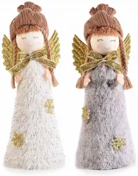 Set 2 figurine Inger 10x8x21 cm 