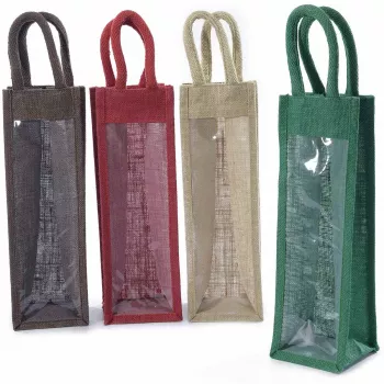 Set 4 plasute sticle 11x11x46 cm 