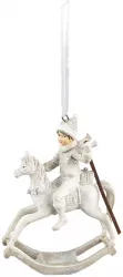 Set 2 decoratiuni Craciun 14x7x20 cm 