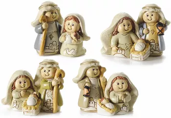 Set figurine Nasterea Domnului 6x3x4.5 cm