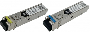 Set SFP 1Gbps LC Conector 10km SMF 1310nm-TX/1550nm-RX si 1550nm-TX/1310nm-RX 