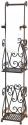 Suport fier forjat maro hartie igienica Elegance 17 cm x 17 cm x 97 cm 