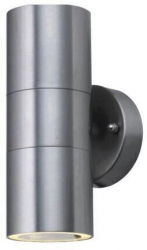 Aplica de exterior Manolya-2 Inox IP44 GU10 max 2x35W 
