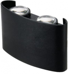 Aplica de exterior Proton-4 Aluminiu 4W lumina neutra 4200K 360lm 85-265V IP65 120x92x18 mm 