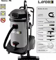 Aspirator de praf si lichide model Taurus PR LAVOR 3 motoare putere 3600W recipient colectare din Plastic volum 78L 