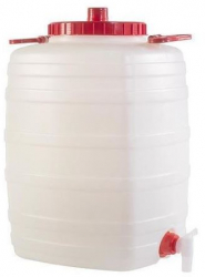 Bidon din plastic cu robinet Strend Pro Demetra 40x36x56 cm capacitate 50L