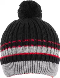 Caciula baieti din tricot captusita 8-12 ani CCB-720-29 Negru 