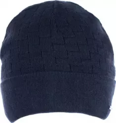 Caciula barbat din tricot captusita CB-720-14 Bleumarin 