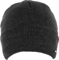 Caciula barbat din tricot captusita CB-720-18 Gri inchis 