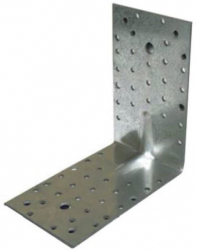 Coltar metalic tip L Strend Pro MA1173 130x130x100/2.5 mm otel zincat armat 