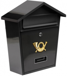Cutie postala Vorel 78580 otel 380x320x105mm Negru 2 chei 