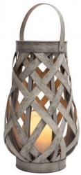 Felinar cu lumanare Led Home LTN 23 S 1 x Led rattan artificial 