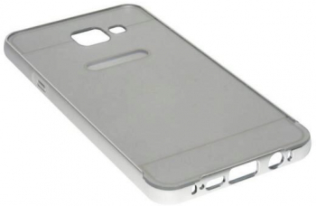 Husa Bumper Aluminiu APC GSM Capac Spate Argintiu Pentru Samsung Galaxy A5 A510 2016 