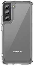 Husa Compatibila cu Samsung Galaxy S22 Plus iberry Space Rama Silicon Transparent 