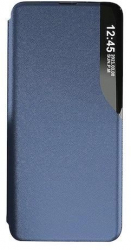 Husa Flip Compatibila cu Samsung Galaxy S20 Ultra - ApcGsm View Piele Eco Albastru 