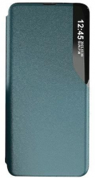 Husa Flip Compatibila cu Samsung Galaxy S20 Ultra - ApcGsm View Piele Eco Verde 