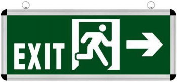 Lampa iluminat emergenta IESIRE &ndash EXIT stanga/dreapta 