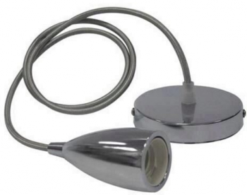 Lampa Pendul suspendat Edison Chrome max. 60 W 