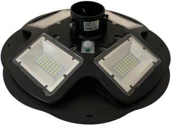 Lampa stradala solara Combat-200 Li-Ion 200W 1700 lm senzor de miscare IP65 6400K Telecomanda 