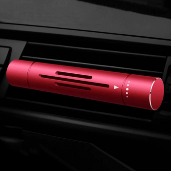 Odorizant premium auto cu carcasa metalica reincarcabil Rosu