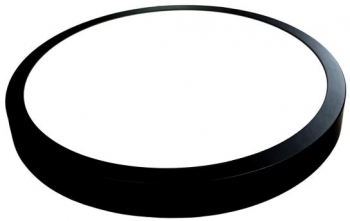 Panou led Caroline-28 Black rotund lumina rece 6400k 28W diametru 267 mm 3000 lm 100-265 V 