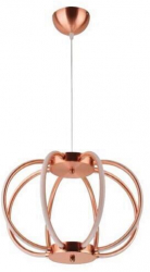 Pendul cu Led Phoenix Red Copper putere 38 W Aluminiu 1200 x 420 mm 4000 k 2548 lm 