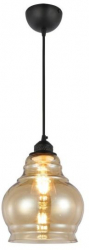 Pendul Rondo Copper maxim 60 W sticla IP20 E27 