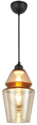 Pendul Spark-2 Amber Copper maxim 60 W sticla IP20 E27 