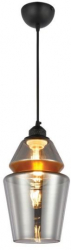 Pendul Spark-2 Amber Titanium-Copper maxim 60 W sticla IP20 E27 